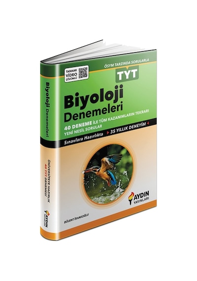 TYT Biyoloji 40 Deneme -  Aydın Yayınları