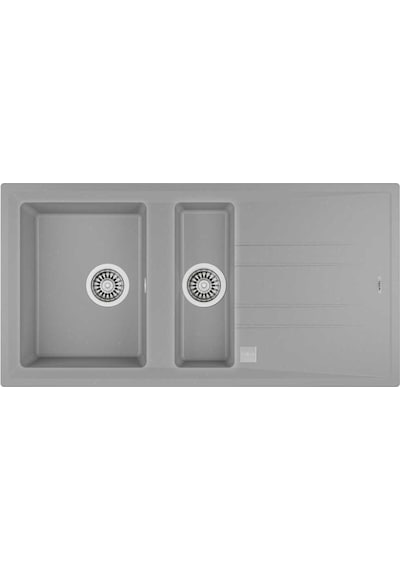 Teka Stone 60 B-Tg Metalic Gri Granit Eviye