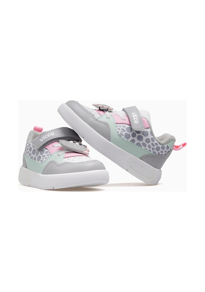 Vicco Borka Kız Çocuk Işıklı Hafif Sneaker Ayakkabı 26y 346.109 Pk Gri