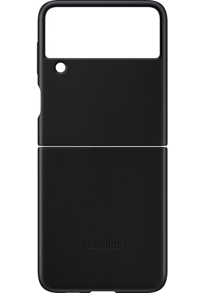 Samsung Uyumlu Galaxy Z Flip3 5G Deri Kilif Hakiki Deri Lether Cover Ef- 396479271