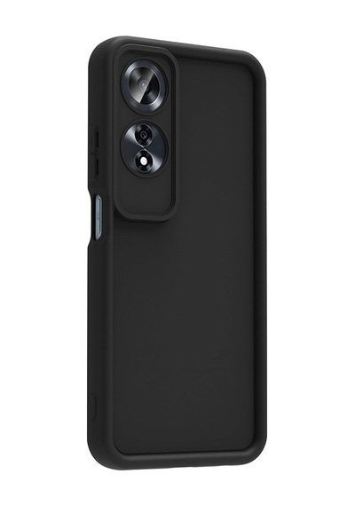 Oppo A60 Kılıf Kamera Korumalı Kalın Silikon Üstün Koruma Pazarplus Mürdüm