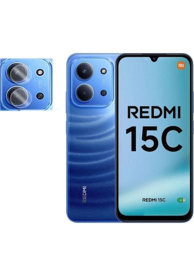 Redmi 15c Esnek Nano Kamera Lens Koruyucu 1 Set Şeffaf