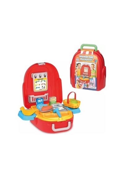 Candy Market Temalı Sırt Çantası