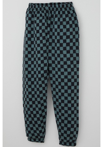 Breeze Erkek Çocuk Pijama Takımı Ekose Desenli 4-8 Yaş, Karışık Renk Karışık Renk