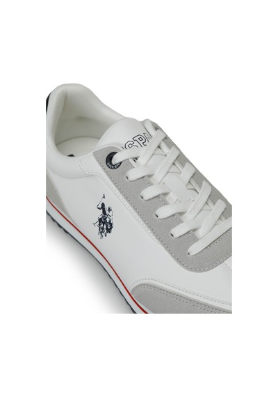U.S. Polo Assn. U.s. Polo Assn. Basmat Beyaz Erkek Sneaker 000000000102695767