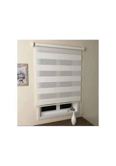 Bambu Beyaz Zebra Perde