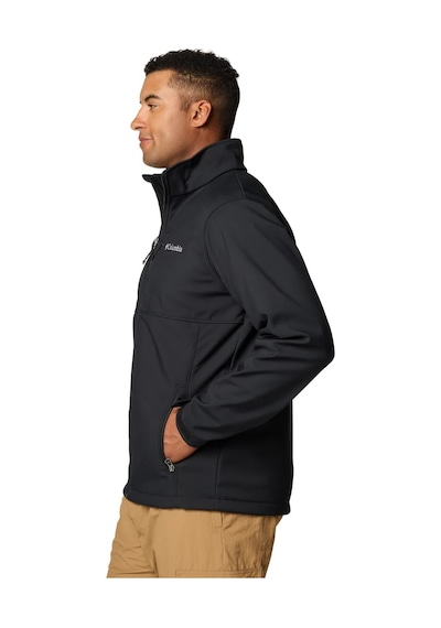Columbia Wm6044 Ascender Erkek Softshell Ceket Siyah