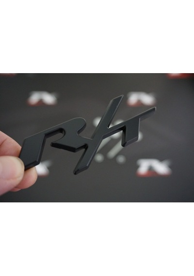 Dodge Challenger Rt Logo Ön Panjur Vidalı 3D Krom Metal Logo Ambl (546907258)