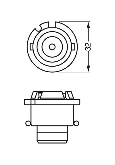 Ampül - Alfa Romeo Gt, 156, 166 - Bosch-1987302904