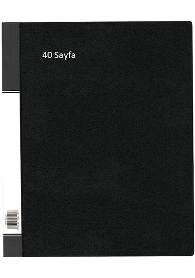 Noki Sunum Dosyası 40'lı Siyah
