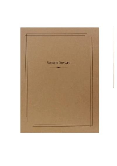 Armat Kraft Sunum Dosyası 50 Li Paket