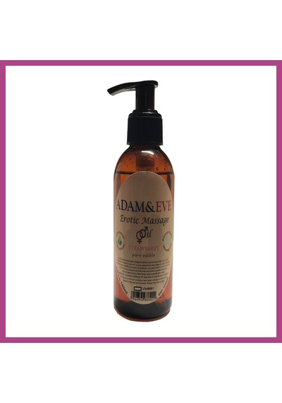 Gees Global Adam & Eve Adam&eve Massage Oil Strawberry 150 Ml Gbzs
