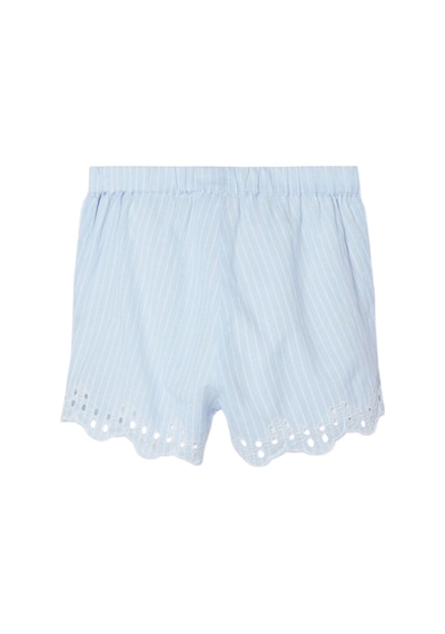 Name It Kız Bebek Regular Fit Şort 13227304 Mavi
