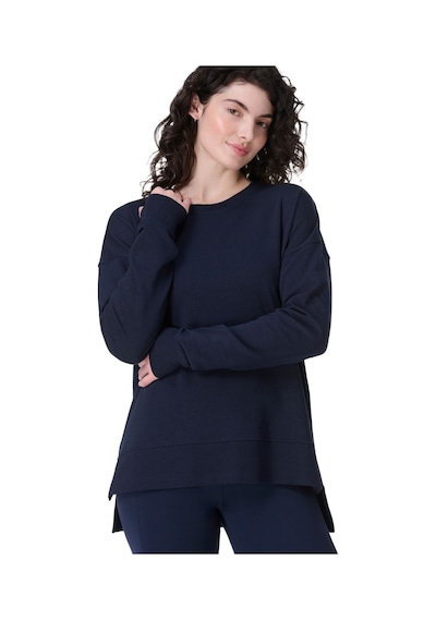 Sweaty Betty Sweaty Betty After Class Longline Sweatshir Kadın Mavi Sweatshirt 1085 Lacivert