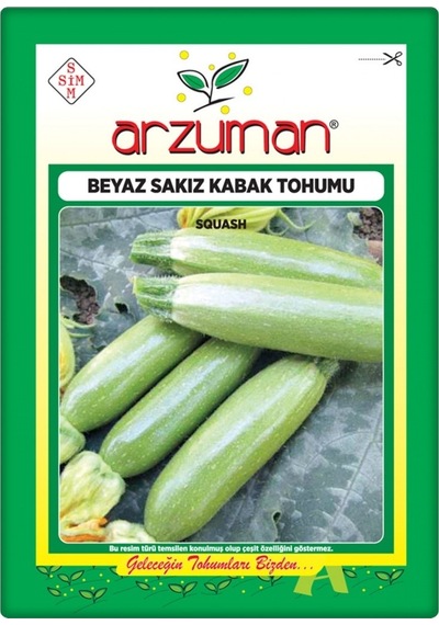 Kabak Tohumu Beyaz Sakız Kabak 10 GR