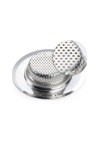 Çelik Lavabo Süzgeci 11,5 Cm Çelik 1 Parça Çelik Diğer