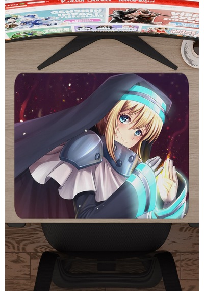Fire Force Anime V2 - 48x40 Xl Gaming Kauçuk Kaymaz Taban Mouse Pad Fare Altlığı