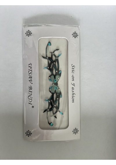Airbrush Tattoo Taşlı Yapıştırma Dövme 3'lü Set6