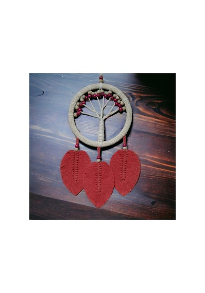 2 Adet Dream Catcher Hayat Ağacı Nar Rüya Kapanı Asılı Dekor, Örümcek Ağı Tüy Boncuk Süslemeli, Dreamcatcher Sarı