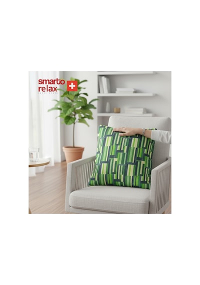 Smarto Relax Içi Dolgulu Kırlent 45x45 Cm Kare Salon & Berjer Kırlenti Çok Renkli