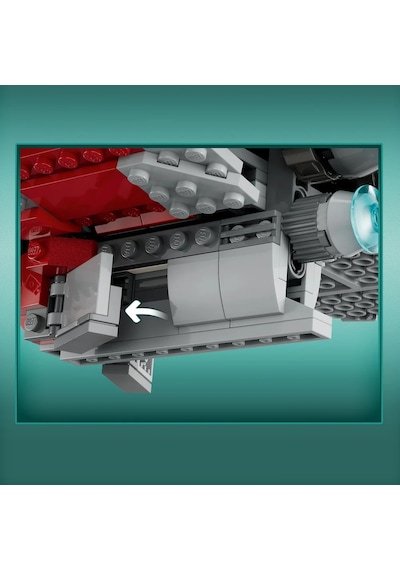 LEGO® Star Wars™ 75362 Ahsoka Tano'nun T-6 Jedi Mekiği 75362 - 9+ Yaratıcı Oyuncak Yapım Seti (601 Parça)