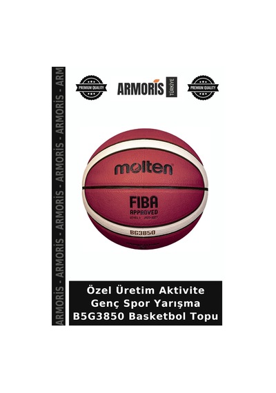 Özel Üretim Aktivite Genç Spor Yarışma B5g3850 Basketbol Topu Çok Renkli