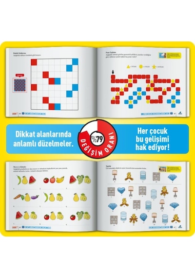 Adeda Dikkati Güçlendirme Seti Mixt 8-9  Yaş