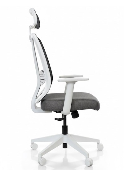 Zeon Büro Ofis Sistemleri // Comfort White Yönetici Koltuğu Ofis Çalışma Koltuğu Beyaz