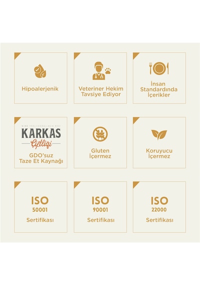 Kito Fresh Hindi Etli Taze Yetişkin Köpek Yemeği 250 G