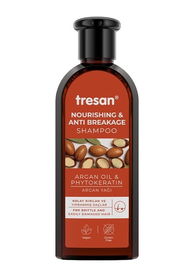 Tresan Argan Yağı Besleyici - Kırılma Karşıtı Şampuanı 300ml - 8 Adet Tarı