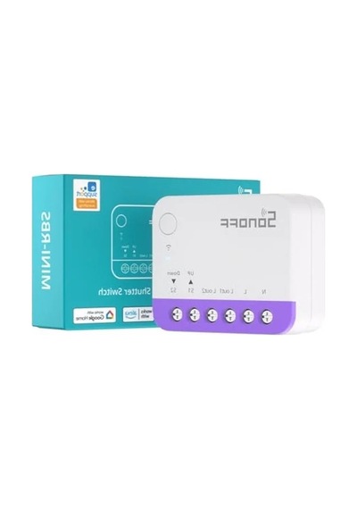 Mini Boyutlu Akıllı Panjur Şalteri, Wi-fi Kontrolü İle Kullanım Kolaylığı .