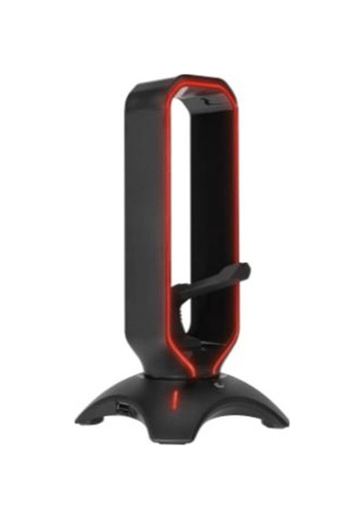 Rampage Rm-h66 Guard Siyah Rgb Işıklı 2-usb Port Kulaklık İçin Stand Kdo