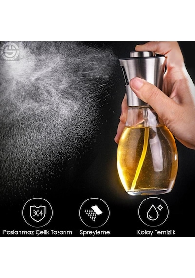 Technosmart Sprey Cam Şişe Zeytinyağı Sirke Püskürtücü Yağdanlık
