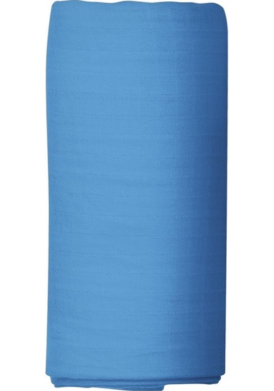 Pamuklu Mavi 160X200 + 2x(50X70) Çift Kişilik Lastikli Çarşaf Ve