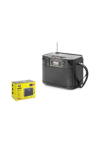 Hoparlör Müzik Kutusu Nostalji Solar Şarjlı Bluetooth-usb-tf-fm Hadron Nss Ns522s