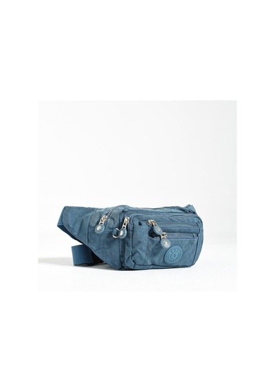 571 Collections Çok Cepli Bel Çantası Unisex Mavi Model: 571-7f - Mavi