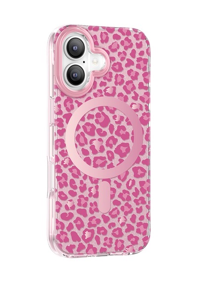İphone 17 Uyumlu Kılıf M-safe Şarj Özellikli Zore Paris Veyro Tpu Kapak Pembe