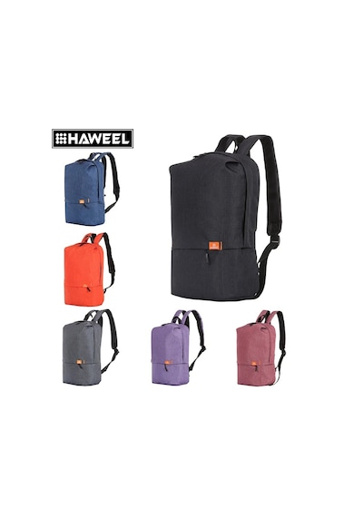 Haweel Su Geçirmez Hırsızlık Önleyici Sırt Çantası 10 L - 5775 Kırmızı