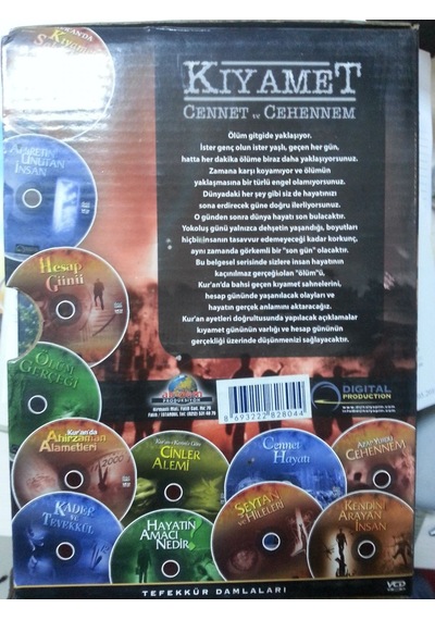 Kıyamet Cennet Ve Cehennem 12 Vcd Ak-Dem
