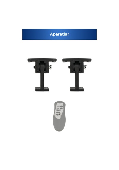 Glow Uzaktan Kumandalı Karbon Infrared Isıtıcı 2500w Duvar Tipi Teras Balkon 5963