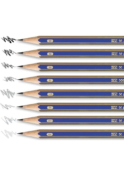 Faber Castell Goldfaber 7B Kurşun Kalem (12 li Paket)