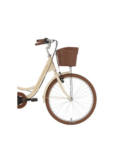 Sorrento - S Şehir Bisikleti 36 Cm V Fren 24 Jant 7 Vites Krem Gold