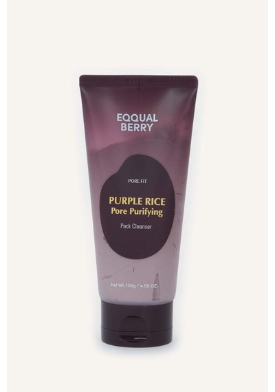 Defacto Eqqualberry Purple Rice Pore Purifying Pack Geniş Gözenek Önleyici ve Ölü Deri Arındırıcı Mor Pirinçli Temizleyici 130gr H6405AXNS