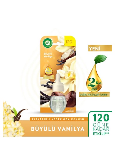 Air Wick Elektrikli Oda Kokusu Yedek Şişe Büyülü Vanilya 19 Ml Amber - Vanilya