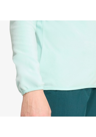 Adidas Multi Essentials 1-2 Zip Fleece Kadın Mavi Yürüyüş Polar Jm3118