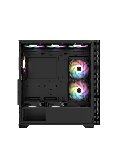 Bigmesh Atx Bilgisayar Kasası, 4x120mm Rgb Fan, Siyah, Temperli Cam Panel, Oyuncu Pc Kasası