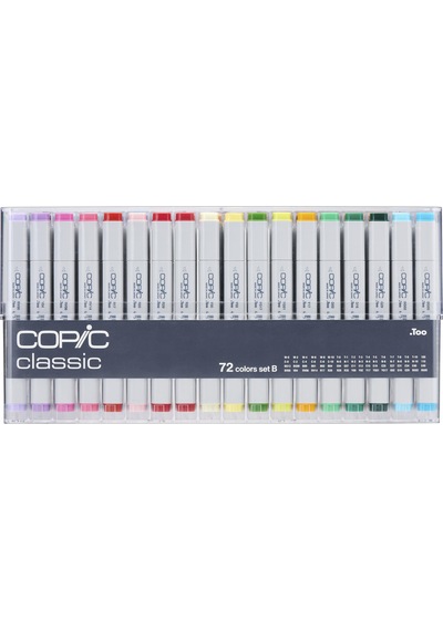 Grafik Kalemi Copic Ciao Çift Uçlu 72 Li Set-b 22075161