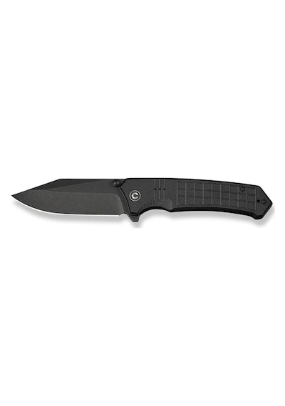 Civivi Tacticorix Black G10 Handle Black Stonewashed Nitro-v Blade Blade Kamp Çakı Siyah