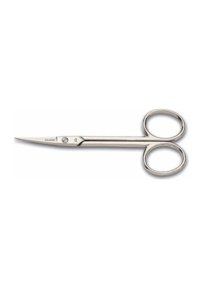 Rıza M-163 Nakış Makası No: 4 İnç / 10,16 Cm - Nikel Kaplama