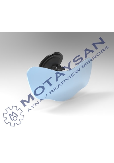 İç Dikiz Aynası Universal Kilitli Vantuzlu R450 Kiva Zümrüt-5 Kör Nokta 6,3 x 17,2 Cm 1.511.040